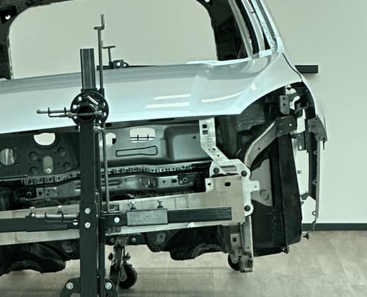 Das Karosserie-Bauteil eines Autos.